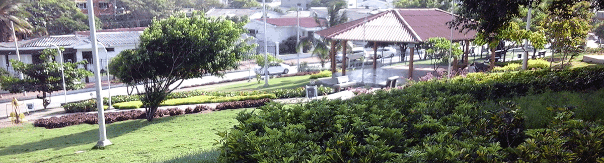 This is a park in Barranquilla.