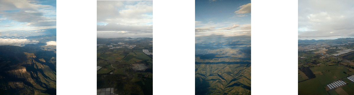 A few landscape images of the interior of Colombia.