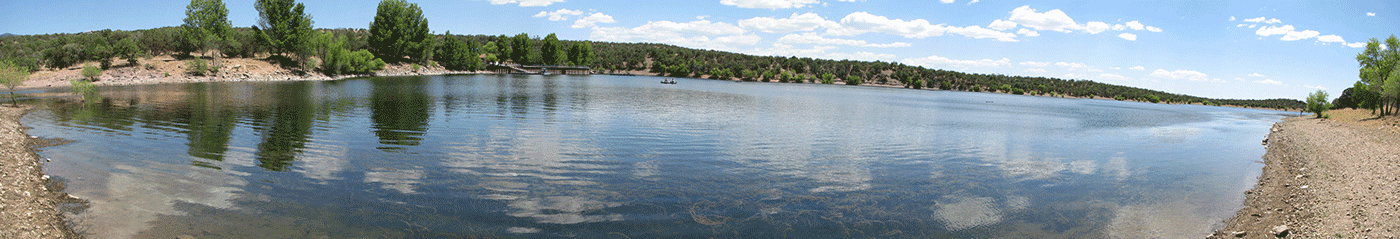 Parker Lake in the Huachuca Mtns in southern Arizona.