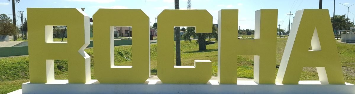 The city name sign is out on Highway 9 at the south of the city