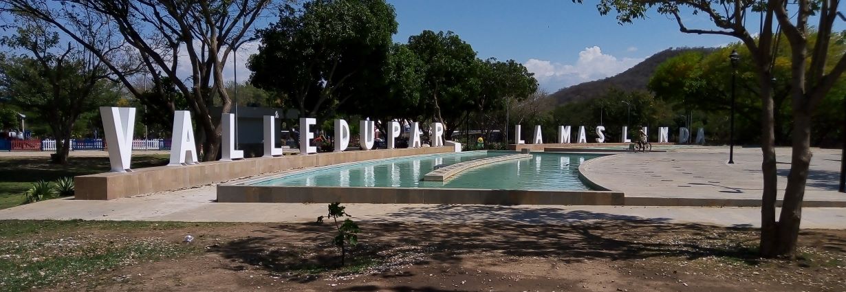 One of the many parks in Valledupar