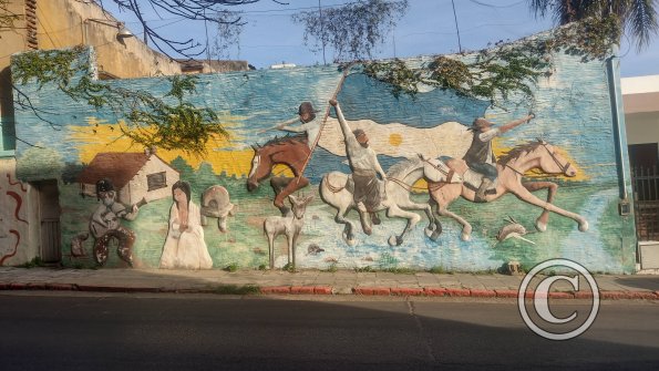 Velez Sarsfield near Domino Faustino Sarmiento