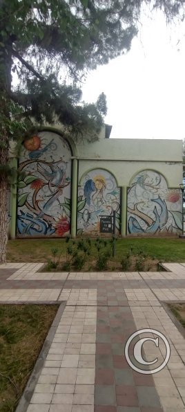 Mural at O'Higgins y Olegario Victor Andrade