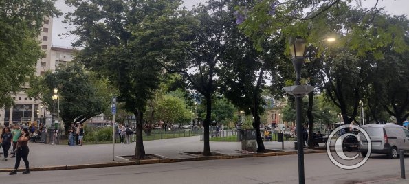 Plaza Roca at San martin y Constitucion y Sobremonte