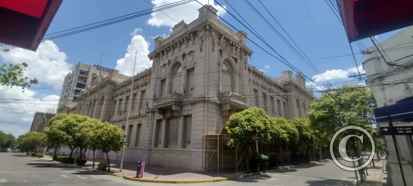 9 de Julio y Rivadavia at Plaza San Martin