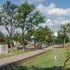 Plaza Ferrocarriles Argentinos at Lainez y Pueyrredon y Antartida Argentina