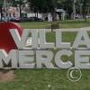 Villa Mercedes sign in Plaza San Martin at Maipu y Pedernera y Curupayti