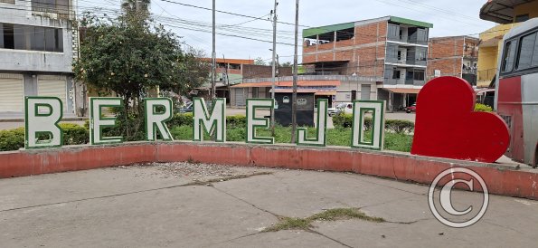 City name sign at the bus terminal