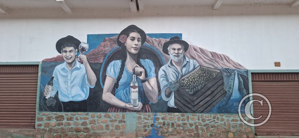 Mural on Calle Bolivar