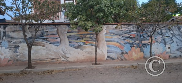 Mural on Calle La Paz