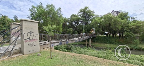 Foot bridge over Rio Rocha (2)