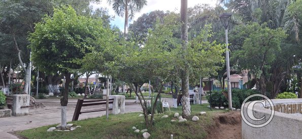 The main plaza