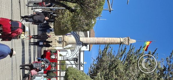 Obelisco Potosí in Plaza 6 de Agosto