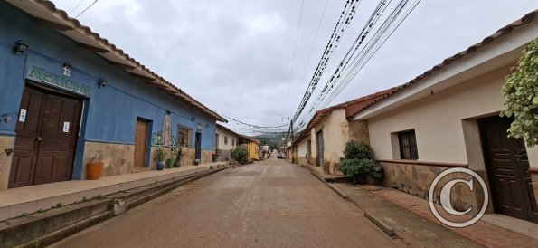 Calle Murillo from Calle Campero