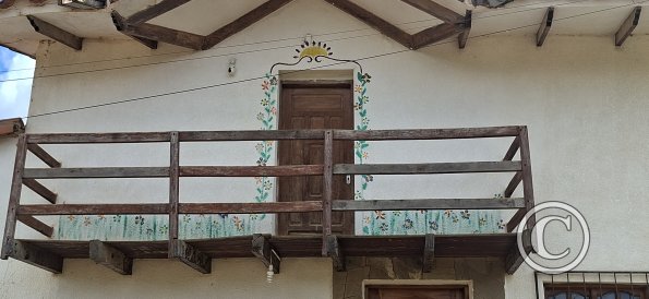 Decorated door