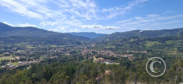 View from a hill above the town (3)