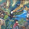 Mural in Parque de la Represa Guapomo
