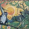 Mural on Calle La Paz near Calle Comercio