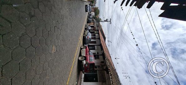 Calle Santa Barbara from Calle Ayacucho