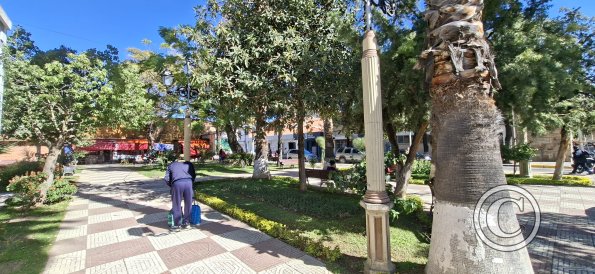 Mural in Plaza Lizardi