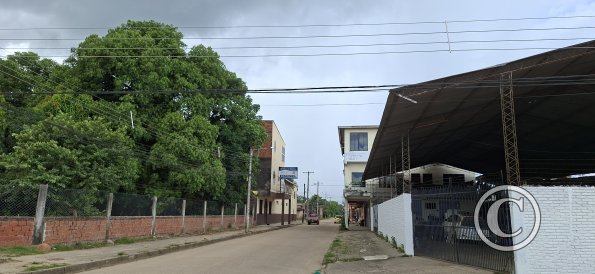 Calle Calama and unnamed road
