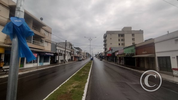 Av. 7 de Septiembre from Rua Bento Goncalves
