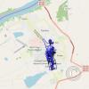 Sao Borja, Brazil 2023 walking route with photo locations