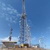 At the top of the Morro de Arica-Antennas at the opposite end of the Morro de Arica