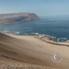 Hiking the long way down the Morro de Arica-view of the ocean (2)
