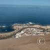 Hiking the long way down the Morro de Arica-view of the ocean