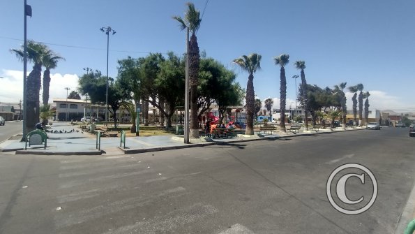 Plaza de Mayo - Calle Caupolican y Calle Anibal Pinto