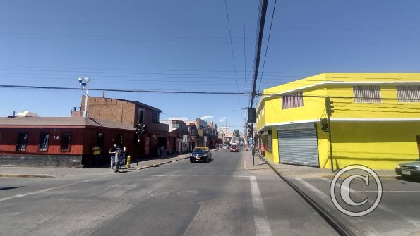 Calle Almirante Latorre y Calle Felix Hoyos