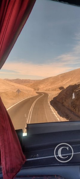 View of the Panamericana Hwy from the bus (2)