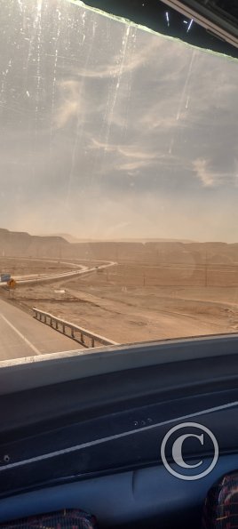 View of the Panamericana Hwy from the bus (8)