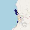 Iquique Chile 2023 walking route with photo locations