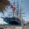 Museo Corbeta Esmeralda, Replica of 1879 Chilean ship near the port (2)