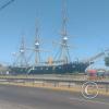 Museo Corbeta Esmeralda, Replica of 1879 Chilean ship near the port
