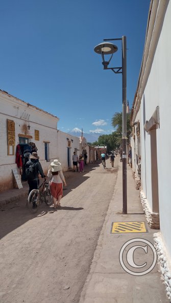 Calle Toconao y Calle Carcoles