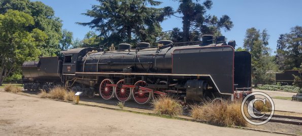 Locomotive 1009, in service from 1936 until 1968