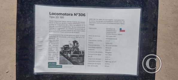 Locomotive 306, in service from 1911 until 1971 (2)