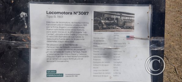 Locomotive 3087, in service from 1901 until 1978 (2)
