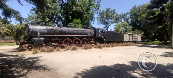 Locomotive 846, in service from 1953 until 1978