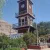 Clock tower at Escuela Carlos Conde De La Asa at Av. Arturo Prat y Calle Baquedano, no info available online