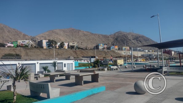 Plazoleta Busto Arturo Prat - view of the city (3)