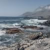 Plazoleta Busto Arturo Prat - view of the coast