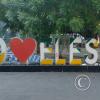 Espinal city name letters in Parque Simon Bolivar at Carrera 6 and Calle 9 (2)
