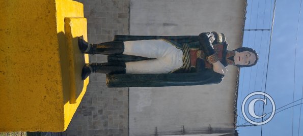 Estatua de Simón Bolívar at Carrera 3 and Calle 20