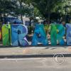 City name letters across from the bus terminal on Calle 25 (2)