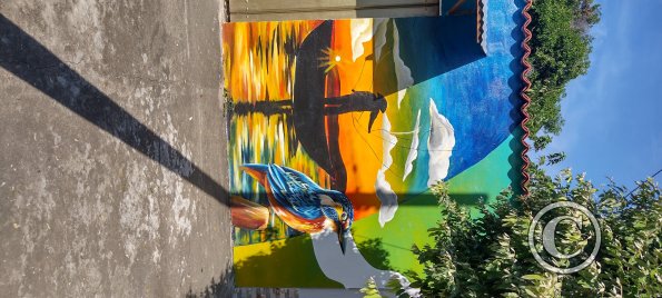 Mural at Calle 18 and Carrera 9