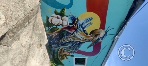Mural at Calle 18 near Carrera 7b